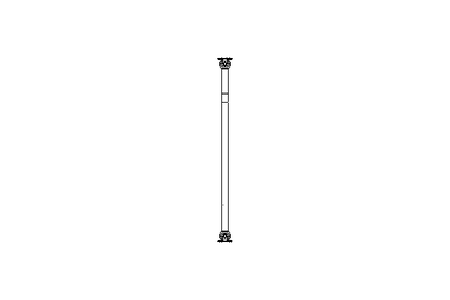 SHAFT E120/8 FL.D=150 L=2000/2060