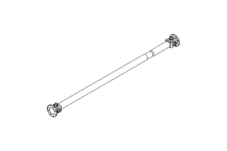 Universal joint shaft D=150 L1=2000 L2=