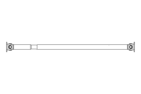 Gelenkwelle D=150 L1=2000 L2=2060