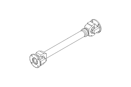 Universal joint shaft D=90 L1=535 L2=780