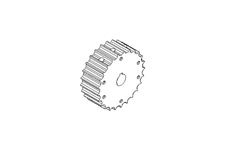 Kettenrad DB30 B57 Z25