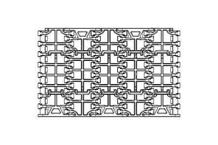 Flush-grid belt FTDP1000XLG B= 85