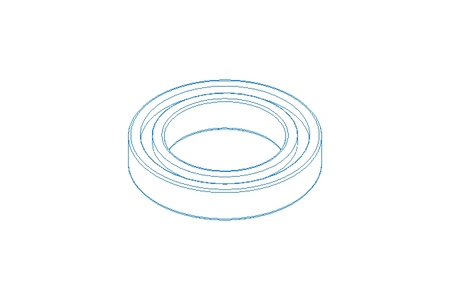 Cuscin.scanalato a sfera 6012 NR 60x95