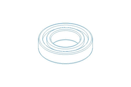 Deep groove ball bearing 6006 30x55x13