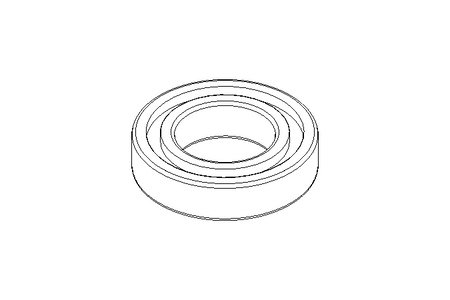 Rillenkugellager 6006 2RS 30x55x13