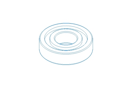 BALL BEARING  6306-2RS DIN 625