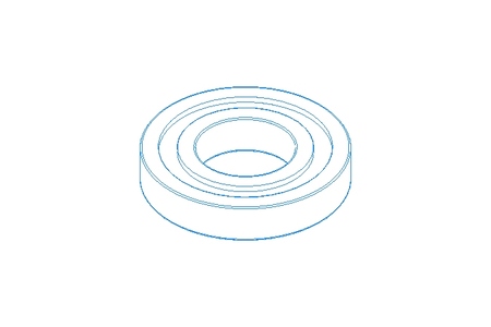 Deep groove ball bearing 16004 20x42x8