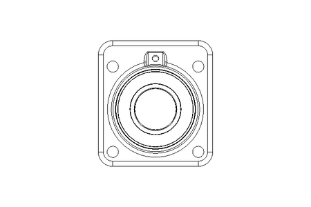 Flange bearing PCSK 40/43.8x121