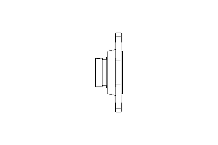 Mancal de flange RCJTZ FA125.8 60x138