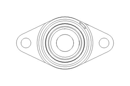 Flange bearing PCJT 20x61x31