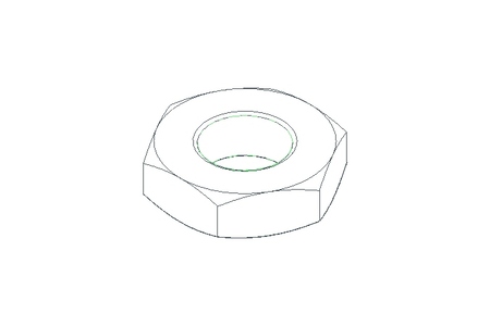 Porca sextavada M10x1 A2 DIN439