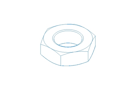 Hexagon nut M20 A2 DIN439