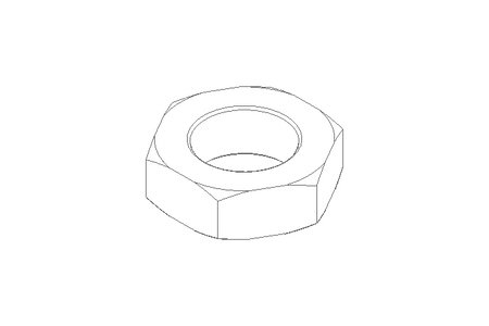 Tuerca hexagonal M20x1,5 St-Zn DIN439