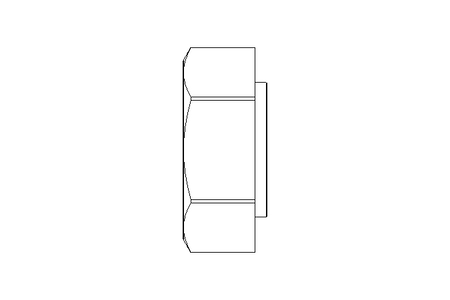 Ecrou soudé à 6 pans M8 A2 DIN929