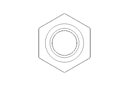 Tuerca hexagonal soldable M8 A2 DIN929