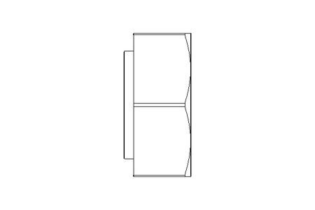 Hexagon weld nut M8 A2 DIN929