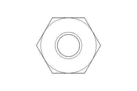 Hexagon nut M2.5 A2 DIN934