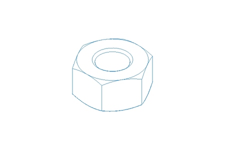 Hexagon nut M6 A2 DIN934