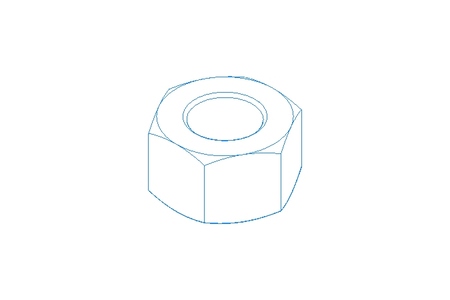 Hexagon nut M12 A2 DIN934