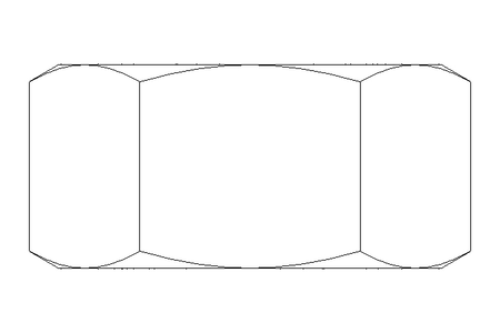 Écrou hexagonal M20x1,5 St-Zn DIN934