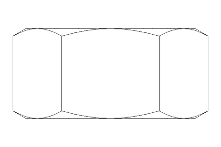 Hexagon nut M20x1.5 St-Zn DIN934