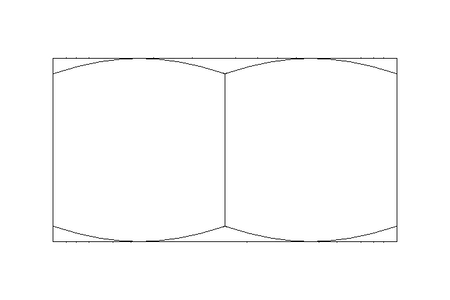 Tuerca hexagonal M20x1,5 St-Zn DIN934