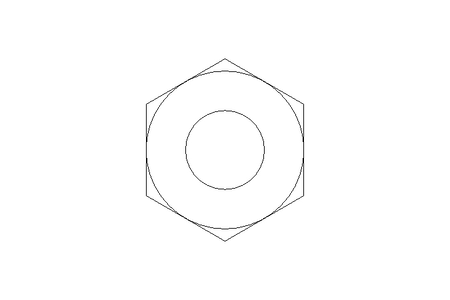 Écrou hexagonal M6 A2 DIN985