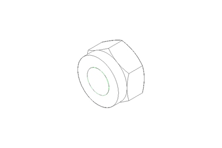 Tuerca hexagonal M12 A2 DIN985