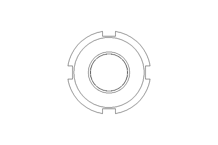 Tuerca ranurada M16x1,5 ST DIN1804