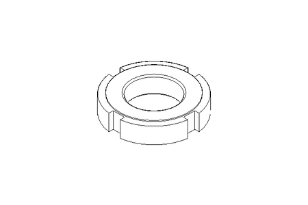 Гайка с пазом M24x1,5 A2 DIN1804