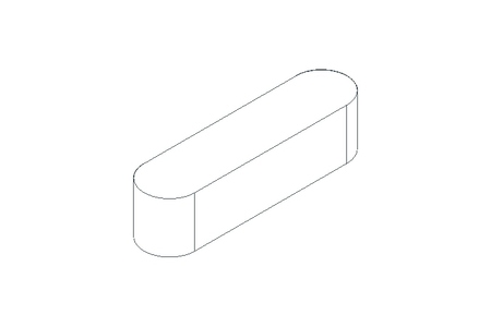 Chaveta DIN6885-1 A 12x3x3 1.4571