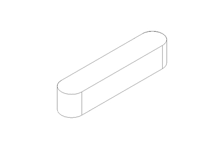 Clavette DIN6885-1 A 20x4x4 1.4571