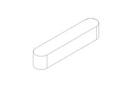 Chaveta DIN6885-1 A 32x6x6 1.4571