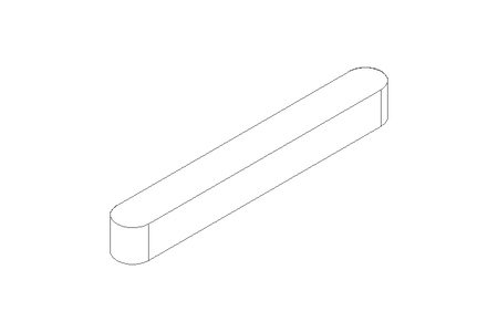 Passfeder DIN6885-1 A 50x6x6 1.4571