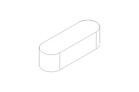 Linguetta di aggiustamen. DIN6885-1 A 25