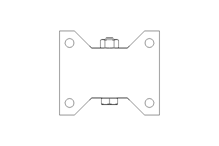 Heavy duty castor 100x30 70kg