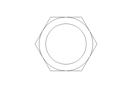 HEXAGON NUT       M 22X1.5  A2