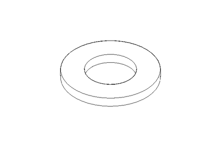Arandela plana 8,4x17x1,7 PA DIN125