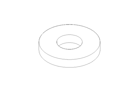 Arandela plana 10,5x25x4 1.4301 DIN7349