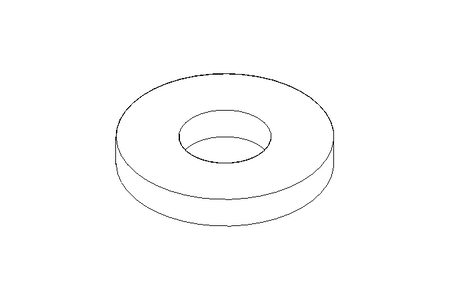 Arruela 17x40x6 A2 DIN7349