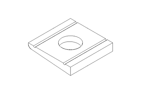 Scheibe für U-Träger 9 St-Zn DIN434