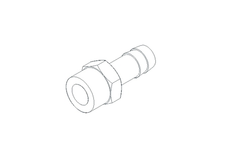 Threaded hose nozzle G1/2" LW 13 Ms