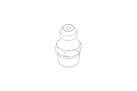 Grease fitting AM 8x1 DIN 71412