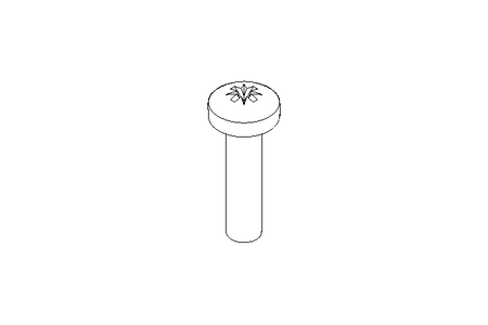 Fillister head screw M2.5x10 A2 ISO7045