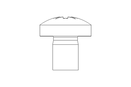 Fillister head screw M6x8 ISO7045