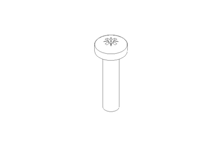 Vite a testa bombata M5x21 A2 ISO7045