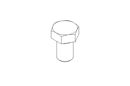 Hexagon screw M36x60 8.8 ISO4017