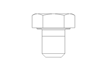 SCREW      M 8X 10  A2 DIN 933