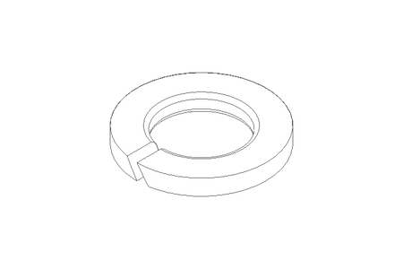 Spring lock washer B 10.2 A2 DIN127