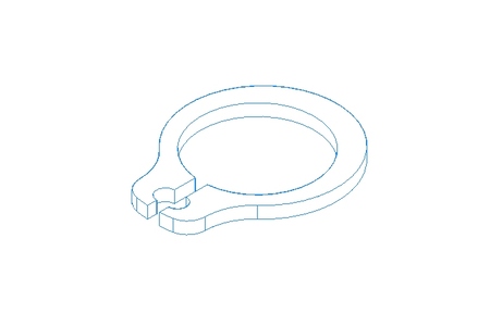 Anel de retenção 8x0,8 AC DIN471